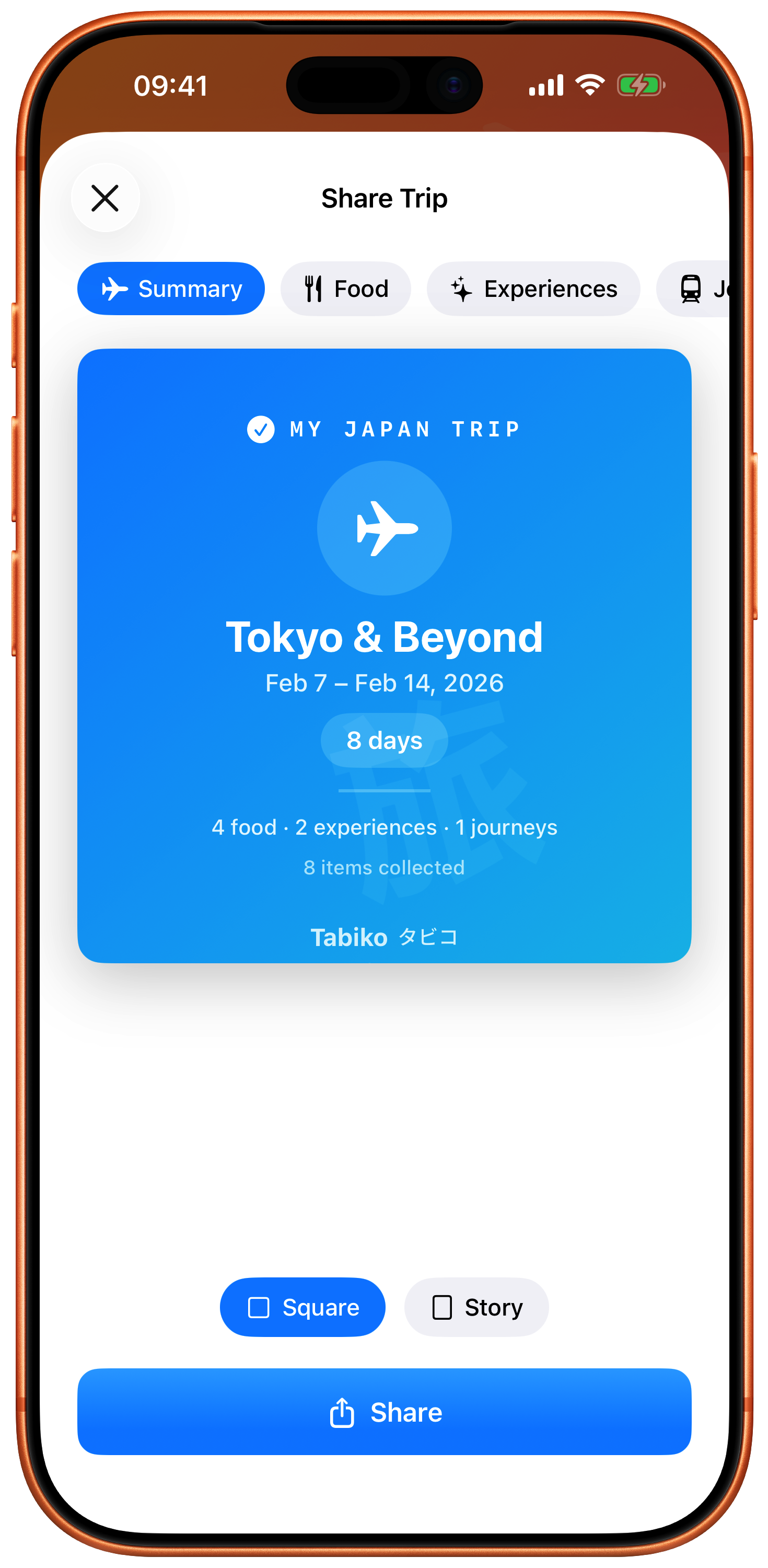Tabiko Share Trip